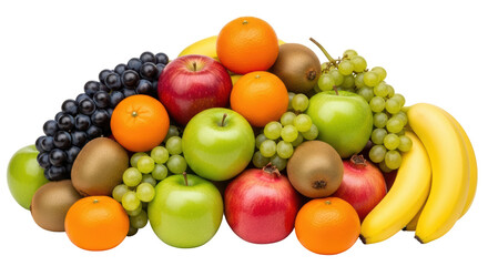 Isolated Fruit Assortment