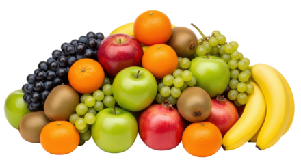 Isolated Fruit Assortment