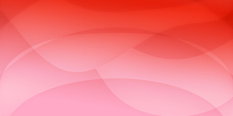 Illustration of a curved wave pattern in red gradient