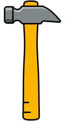 Claw Hammer Illustration