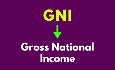 GNI Meaning, Gross National Income