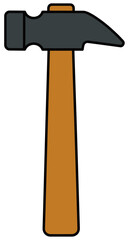 Claw Hammer Illustration