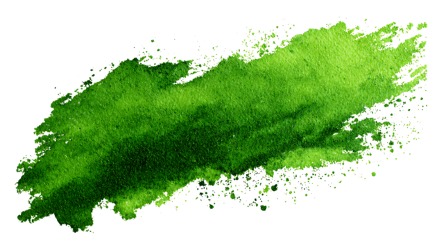 
Grass stain in bright green tones, isolated on a white background - Powered by Adobe