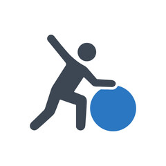 Stability Ball Exercise icon