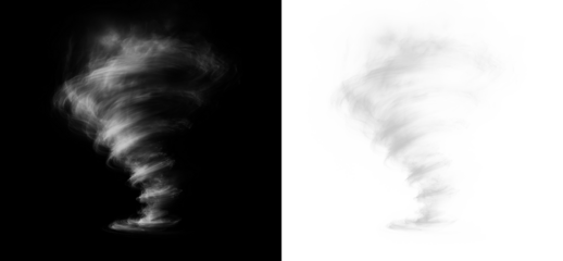 Vortex spiral air transparent circular turbine fan whirlpool flow wind stream rotation current background vector isolated design energy blue smoke