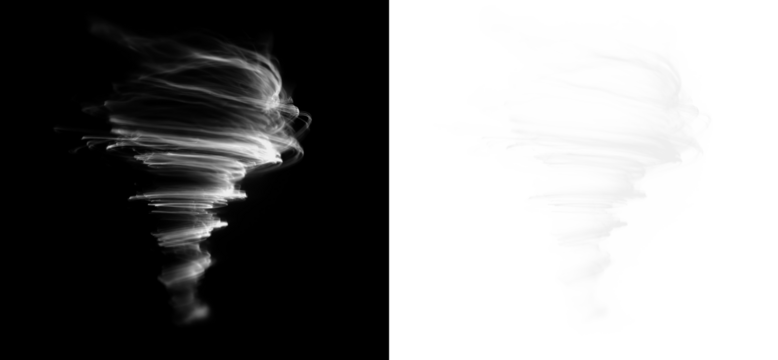 Spiral circular vortex air whirlpool transparent turbine fan rotation stream current flow design vector isolated blue background energy tornado purity