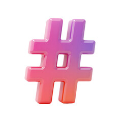 3d render, abstract geometric shape, minimalist design, colorful gradient, vibrant orange and pink, modem art style, digital illustration, 3d icon, simplified symbol, smooth surface texture,