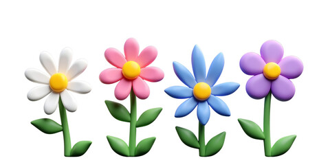 ceramic, vibrant, multi-colored, glossy, intricate, stylized, whimsical, playful, flower-shaped, 3D,