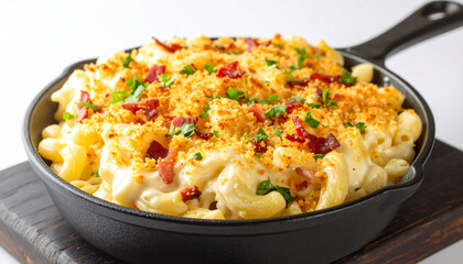 golden baked macaroni and cheese