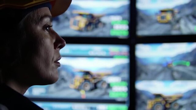 Mining Operation Control Room: Focus on Supervision of Automated Heavy Machinery