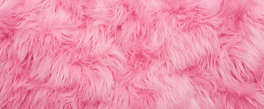 Texture fourrure rose 