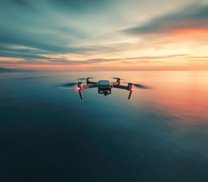 Digital purple ribbon for cancer awareness on a light background with abstract glowing elements and geometric shapes, - Powered by Adobe