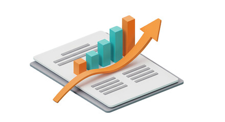 3d business icon isometric 1