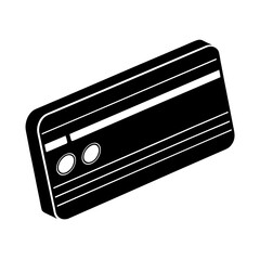 Isolated vintage metal equipment including a black and white phone and old radio on a white background