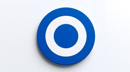 Iconic ISO 7010 M001 General Mandatory Action Sign with Rounded Emblem and Stark White Background Emphasizing Universal Safety and Recognition Guidelines