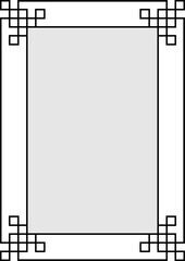 선으로 이루어진 전통문양