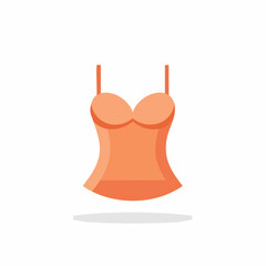 Elegant Orange Bodysuit with Spaghetti Straps A Stylish and Modern Wardrobe Essential Fashion Forward Piece