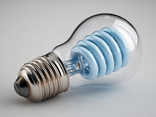 Spiral Light Bulb: Energy Efficiency Design