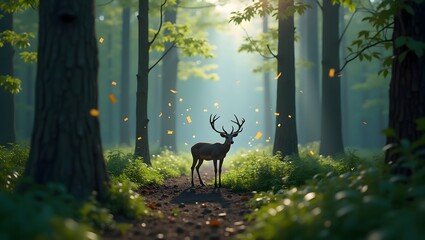 Immersive Forest Landscape with Augmented Reality