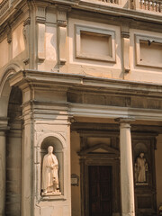 Obraz premium Renaissance era sculptures in Florence, Italy