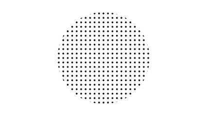 abstract halftone dots