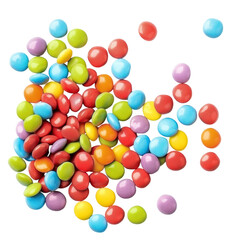Obraz premium Colorful assorted candies, sweet treat, confectionery
