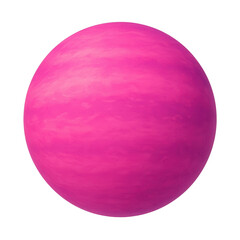 Dynamic pink planet exploration outer space digital art cosmic environment 3d view imaginary universe