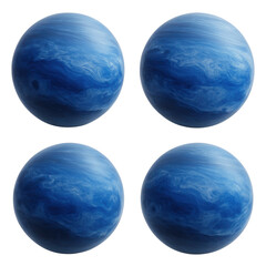 Exploring the beauty of blue planets outer space digital artwork cosmic environment aerial perspective astronomy concepts