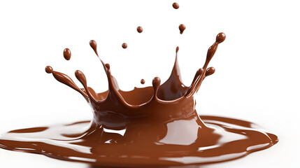 Ultra detailed high speed macro shot of splash creating artistic shapes