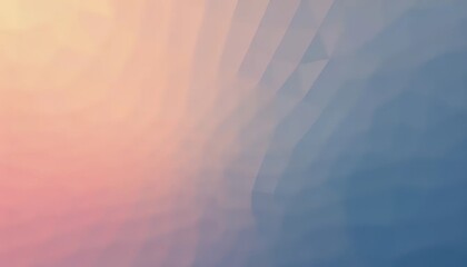 A blue and pink abstract background consisting of triangles.