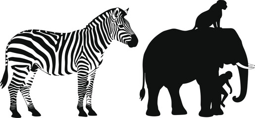 Teamwork icon set, collaboration symbol, handshake, puzzle people, global network, unity, partnership, community, business vector, black silhouette illustration