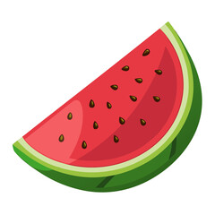 watermelon vector illustration