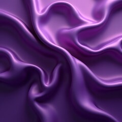 Fototapeta premium Photo of smooth and elegant purple silk satin fabric with a luxurious and shiny texture