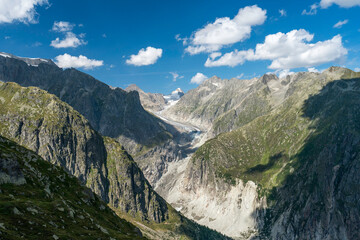 Fiescher Gletscher, Wallis, Schweiz
