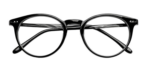 Black round eyeglasses (6)