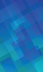 Blue gradient diagonal rectangle background. Dynamic shapes composition. Vector illustration