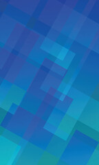 Fototapeta premium Blue gradient diagonal rectangle background. Dynamic shapes composition. Vector illustration