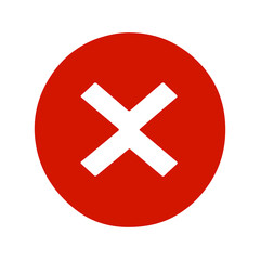 red cross button