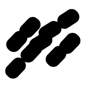Abstract representation of elongated shapes suggesting bacteria or cellular structures