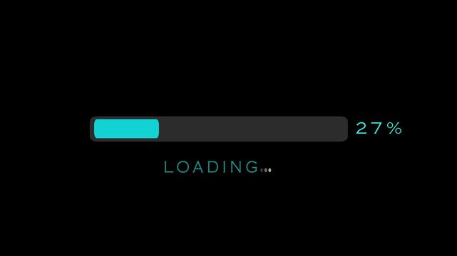 A minimalist black and white web browser window shows a digital interface with a search bar and play button icons