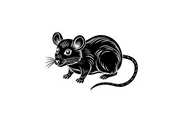 vector illustration of a mouse