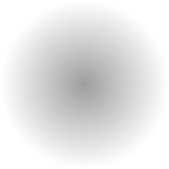 Soft grayscale radial gradient background with smooth diffusion from dark center to bright white edges, minimalist abstract PNG design