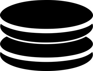 French Macaron Cookies Icon