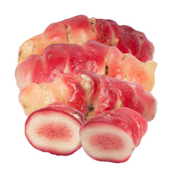 fresh oca tubers, a colorful and nutritional andean vegetable