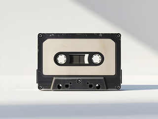 Obraz premium Retro Audio Tape Cassette with Classic Design