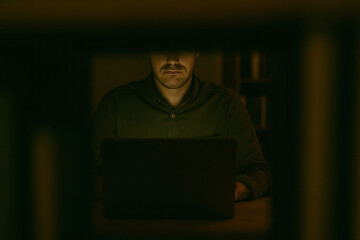 Remote work from anywhere policy implemented a nighttime setting of productivity and focus