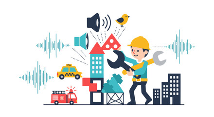 Urban Noise Management and Construction Sound Control