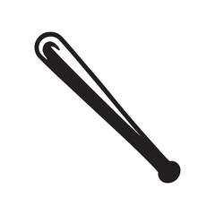Baseball bat vector icon, baseball bat silhouette, sports equipment, vector icon, Vector illustration,
flat design element, symbol, Doodles, emblem, clipart, badge, sign, stamp, Simple shape, 