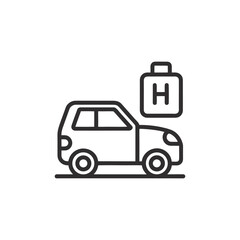 Hospital car service concept, illustrating a vehicle providing health care and medical assistance for emergency situations and patient transport