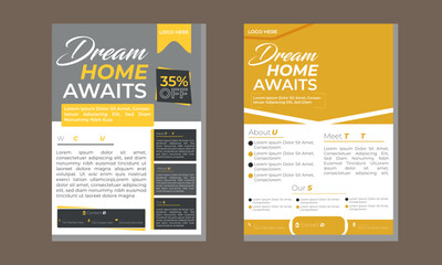 Modern  flyer design Template